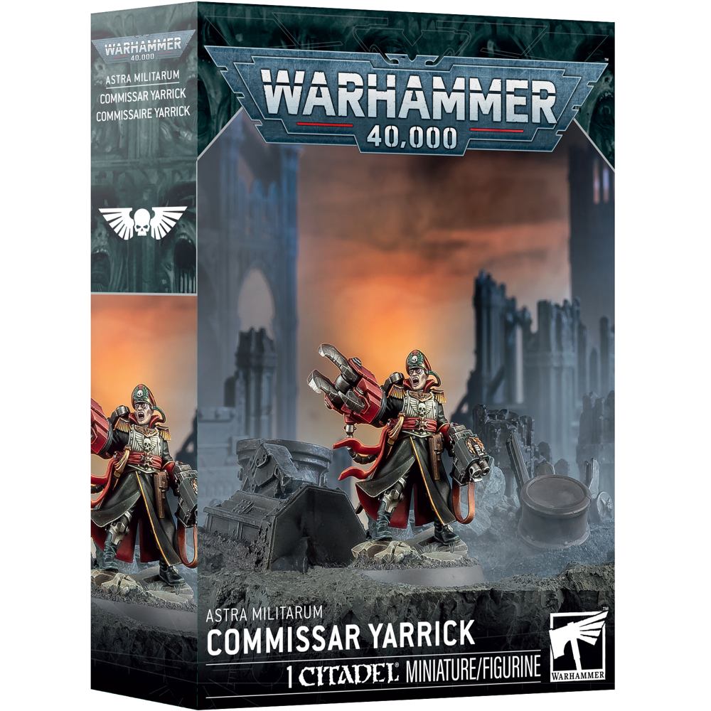 Warhammer 40K: Astra Militarum - Commissar Yarrick (Preorder)
