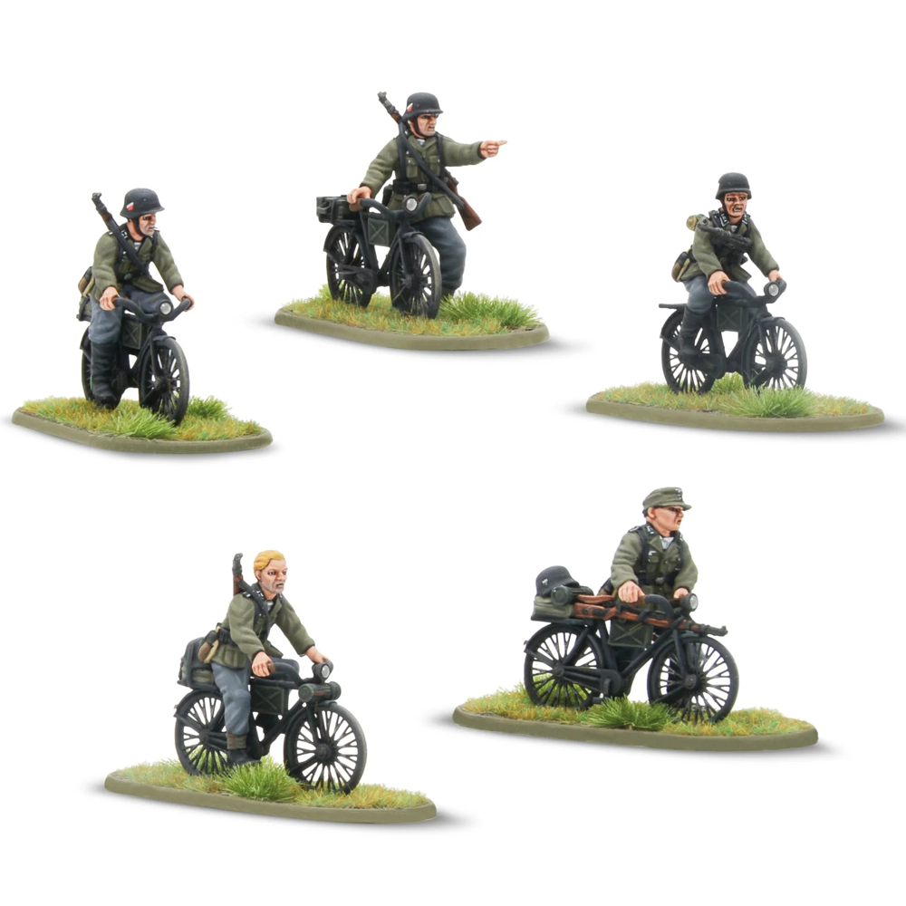 Bolt Action: Early War German Infantry on Bicycles (New Arrival)