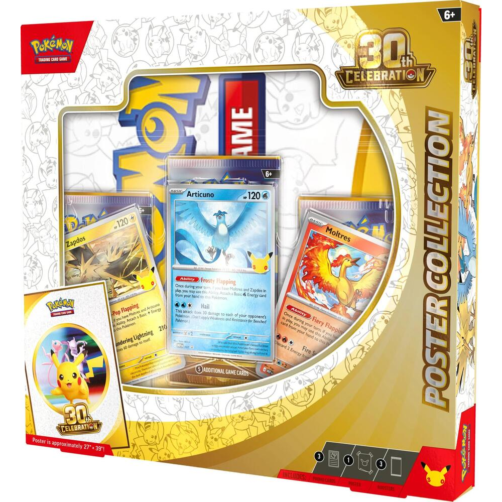 Pokemon TCG: 30th Celebration - Poster Collection (Preorder)