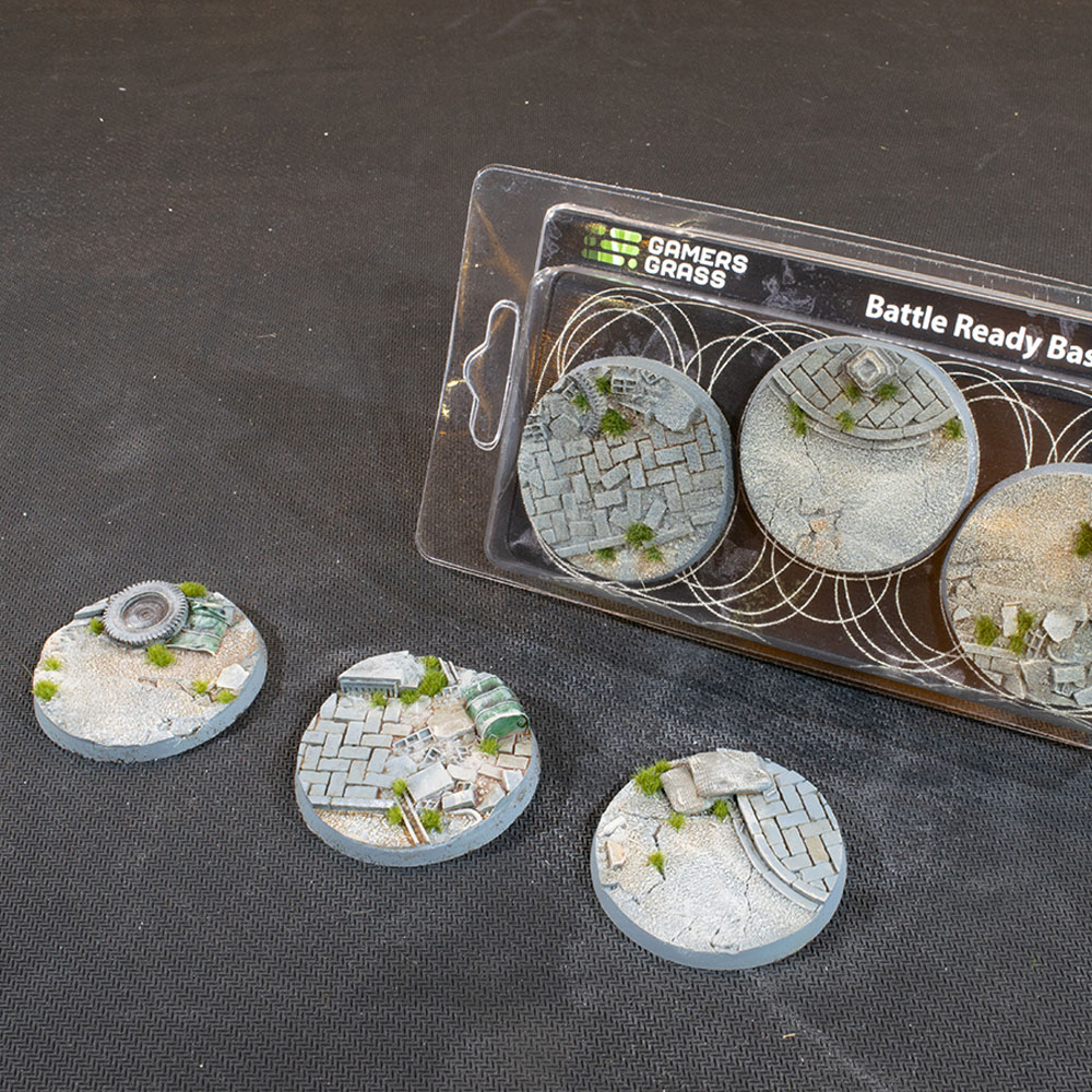 Battle Ready Bases: Urban Warfare - Round 50mm (3)