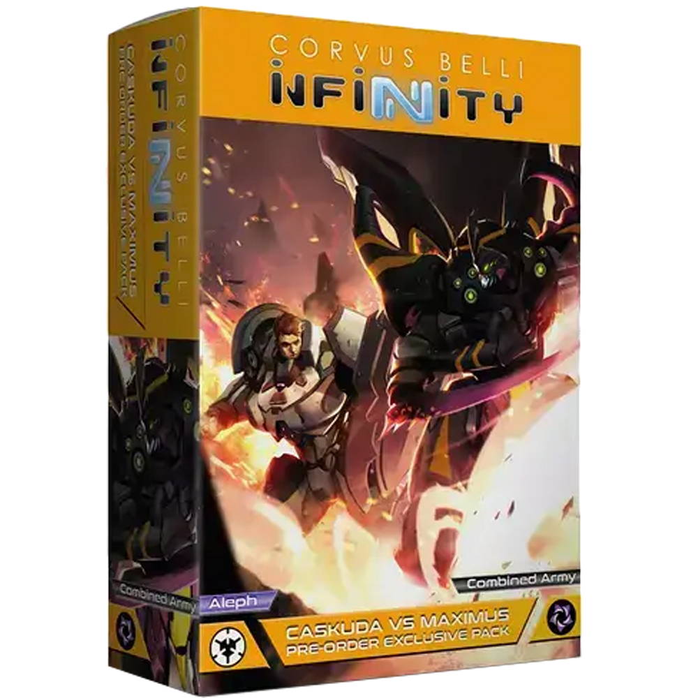 Infinity: ALEPH/Combined Army - Caskuda vs Maximus Pre-order Exclusive Pack
