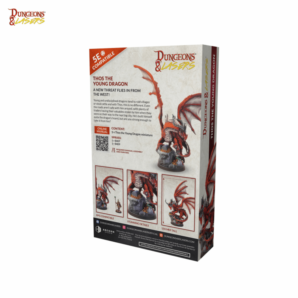 Dungeons & Lasers: Thos the Young Dragon