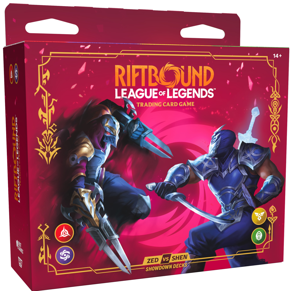Riftbound TCG: Vendetta - Zed vs Shen Showdown Deck (New Arrival)
