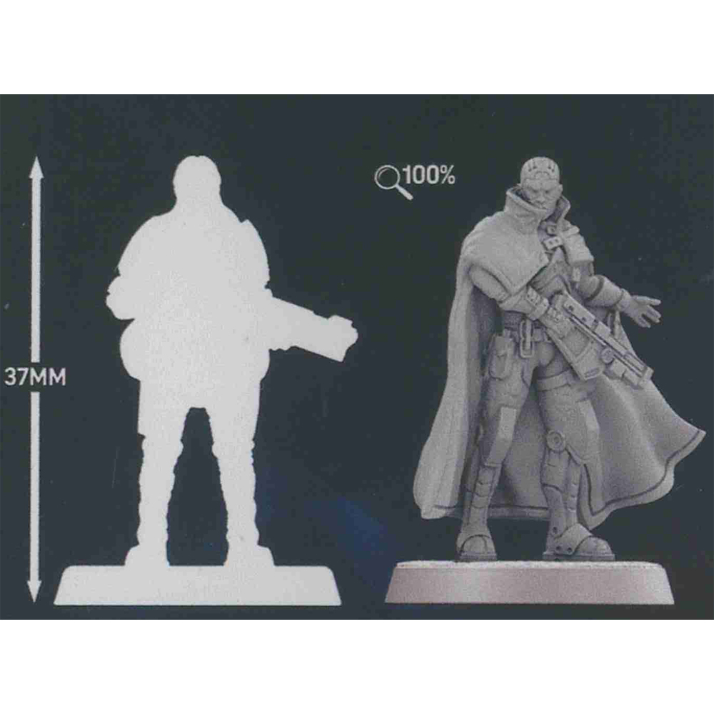 Starfinder Masterclass Miniatures: Android Abolitionist Agent