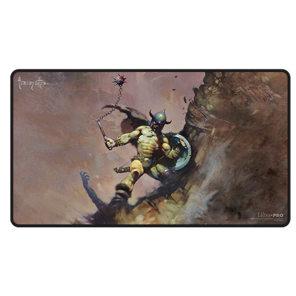 Artist Spotlight Series Stitched Playmat: Frank Frazetta - Warrior with Ball & Chain