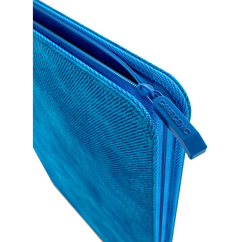 8-Pocket Zip-Up Album: Blue