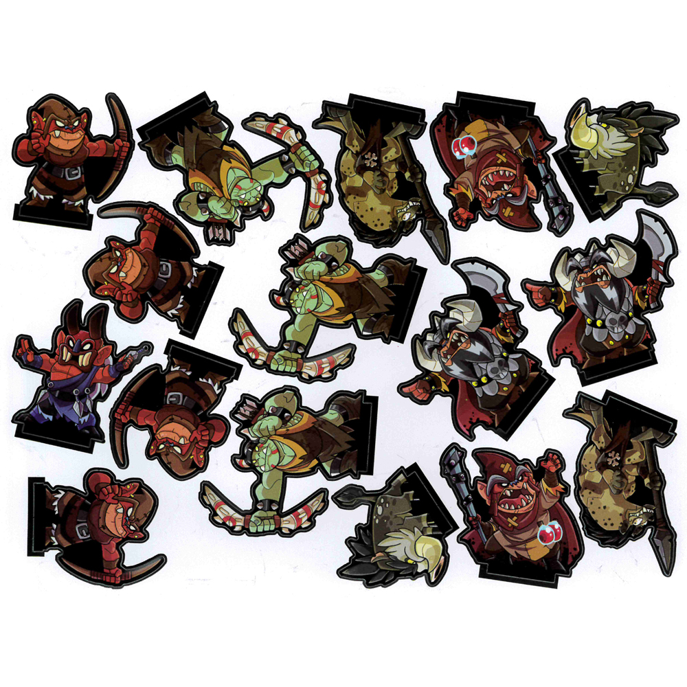 GTG 2D Minis: Rampage Set