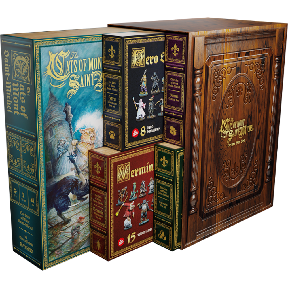 The Cats of Mont Saint-Michel: Deluxe Set