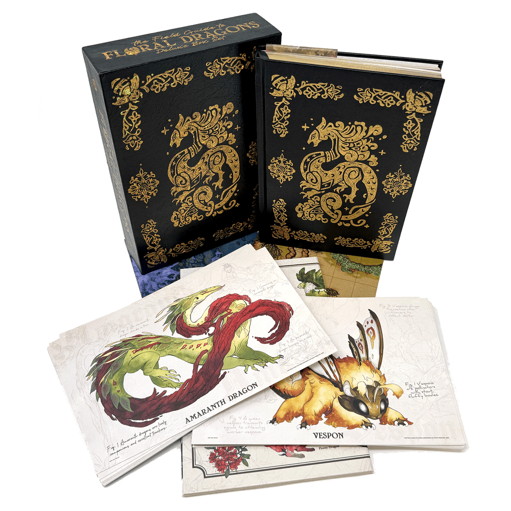 The Field Guide to Floral Dragons: Deluxe Box Set (D&D 5E Compatible)