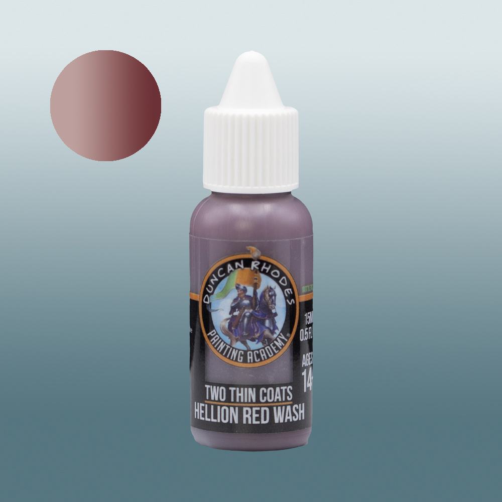 Two Thin Coats: Hellion Red Wash (15ml)