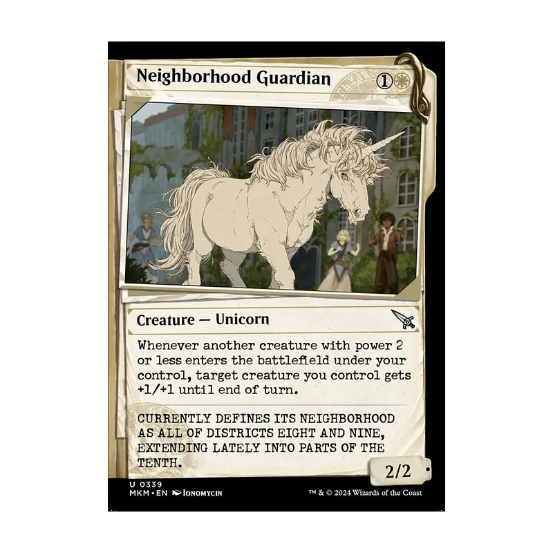 Neighborhood Guardian (Showcase) - Murders at Karlov Manor (Near Mint)