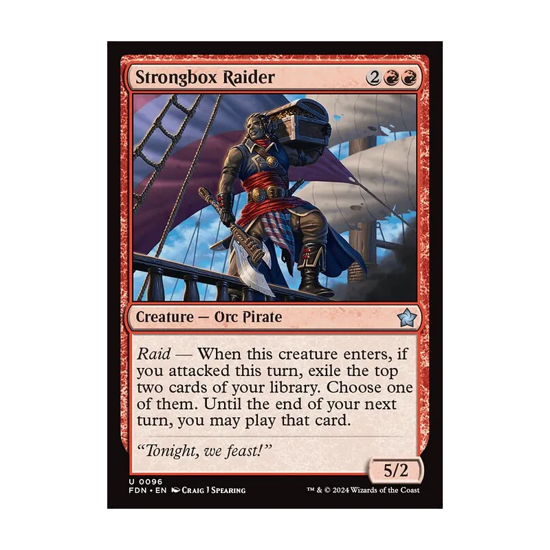 Strongbox Raider - Foundations (Foil Near Mint)
