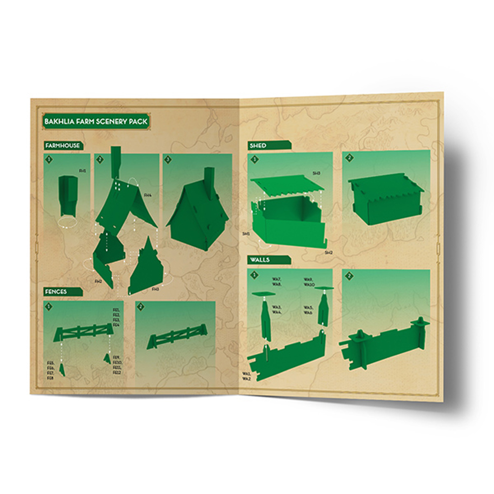 Warcrow: Scenery Pack - Bakhlia Farm Scenery Pack