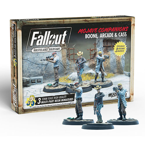 Fallout: Wasteland Warfare - Boone, Arcade, & Cass