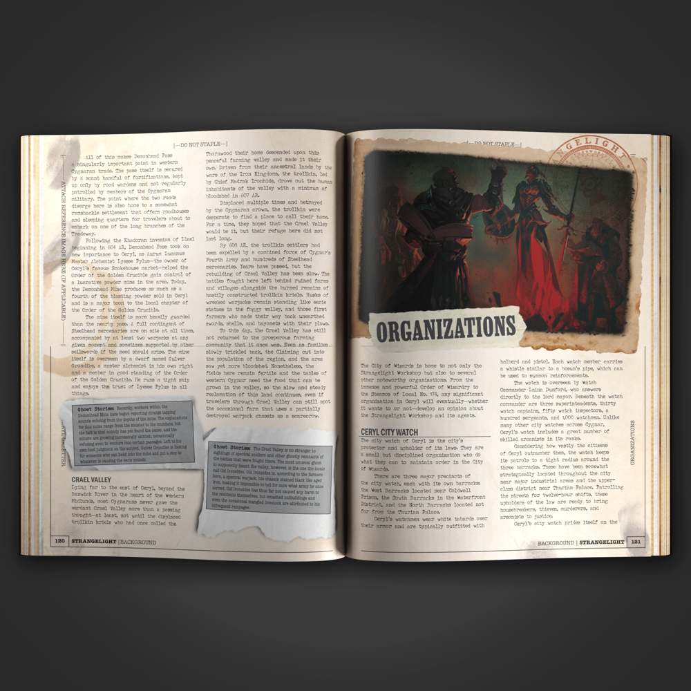 Strangelight Workshop RPG: Core Book
