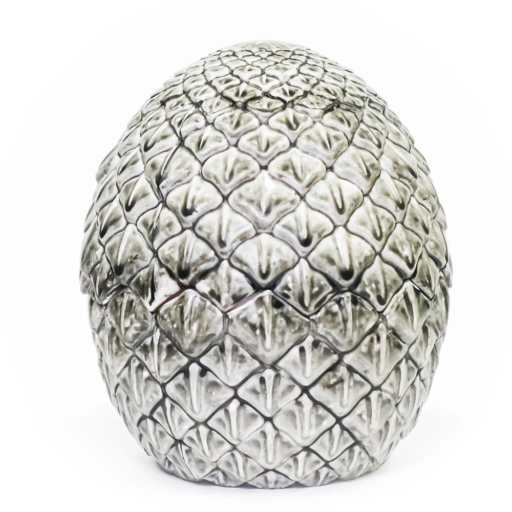 Dragon Eye Dice: Legendary Round Cut - White (9)