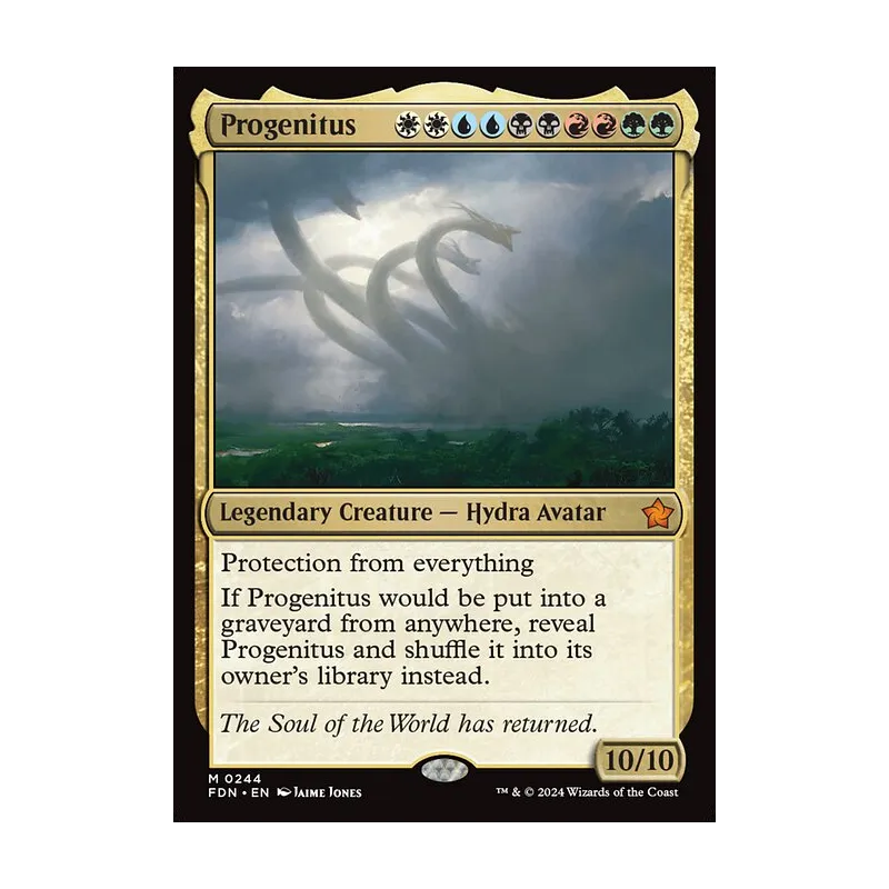 Progenitus - Foundations (Foil Near Mint)