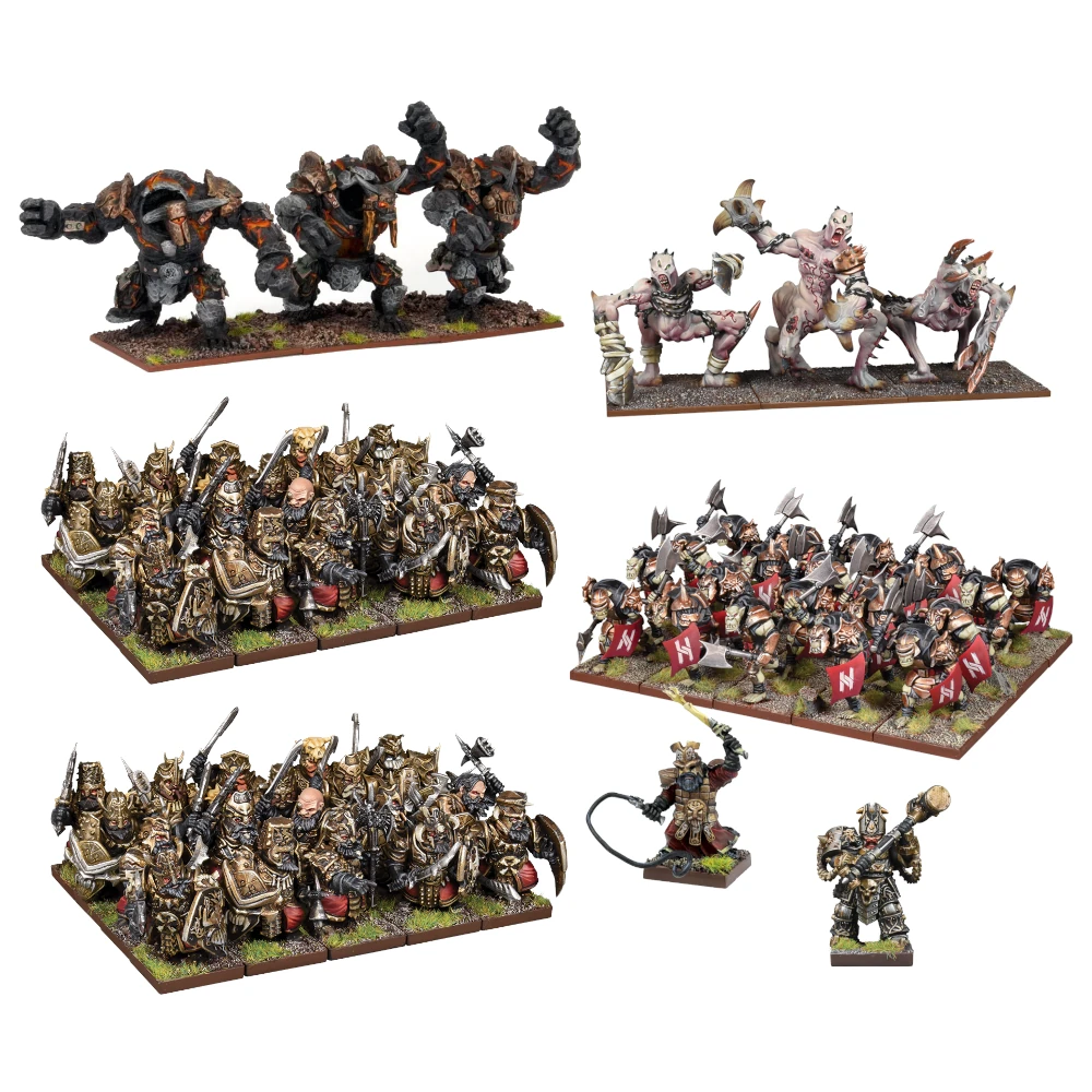 Kings of War: Abyssal Dwarf - Mega Army