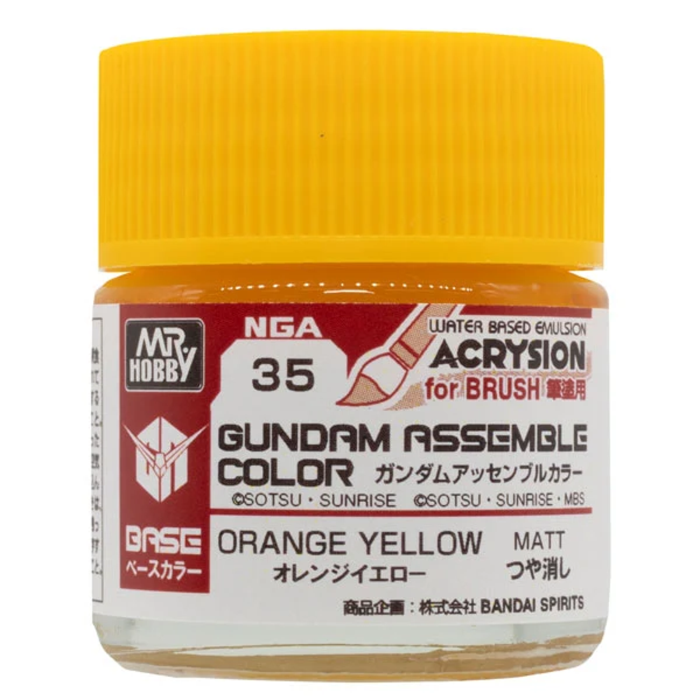 Gundam Assemble Color: Base Matte - Orange Yellow (10ml) (Preorder)