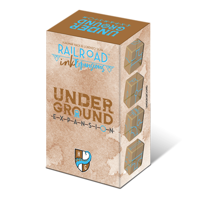 Railroad Ink Challenge: Underground Expansion