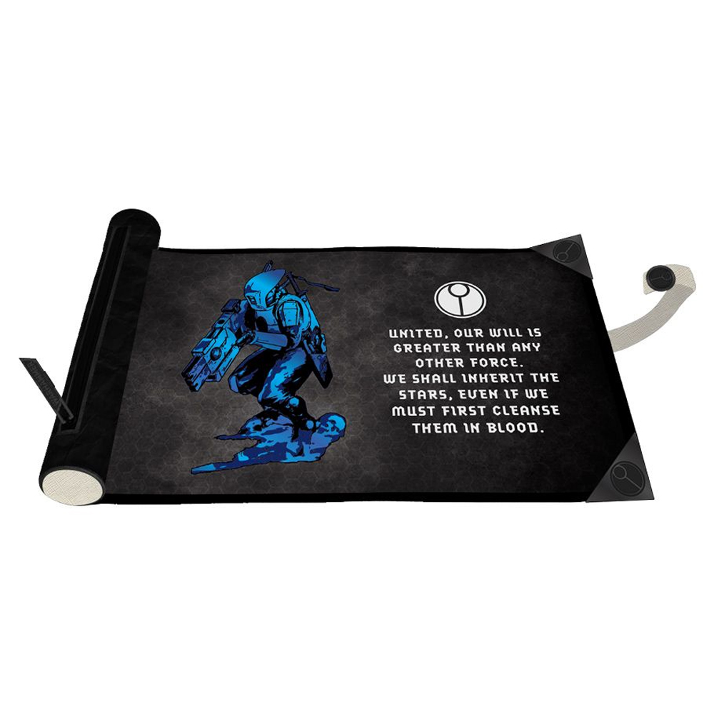 Warhammer 40K Premium Foil Dice Scroll: T'au Empire Codex Aligned