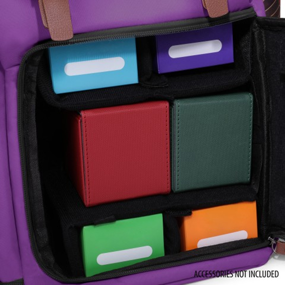 ENHANCE Card Storage Backpack: Mid-size Purple (Designer Edition) (Clearance)
