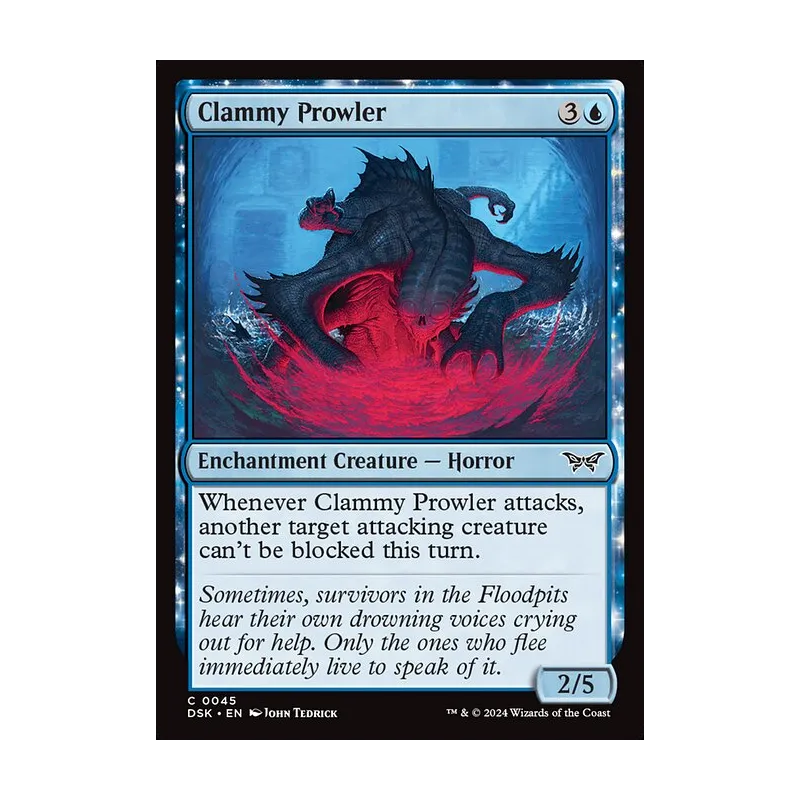 Clammy Prowler - Duskmourn: House of Horror (Near Mint)
