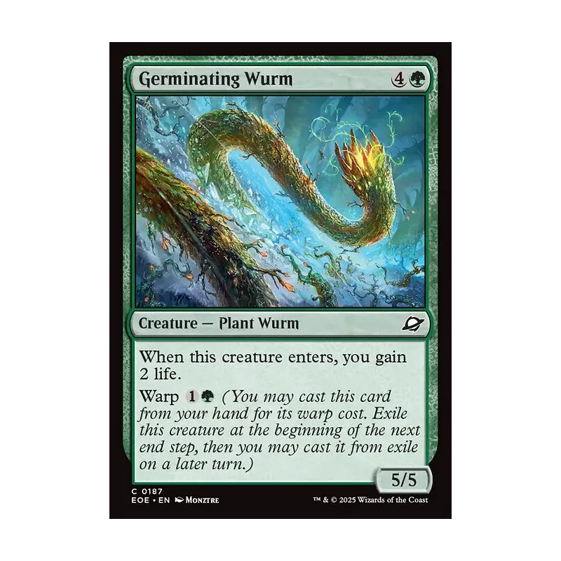 Germinating Wurm - Edge of Eternities (Near Mint)