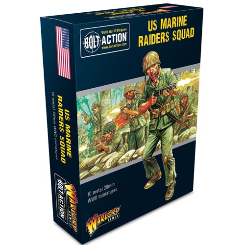Bolt Action: US Marine Raiders Squad