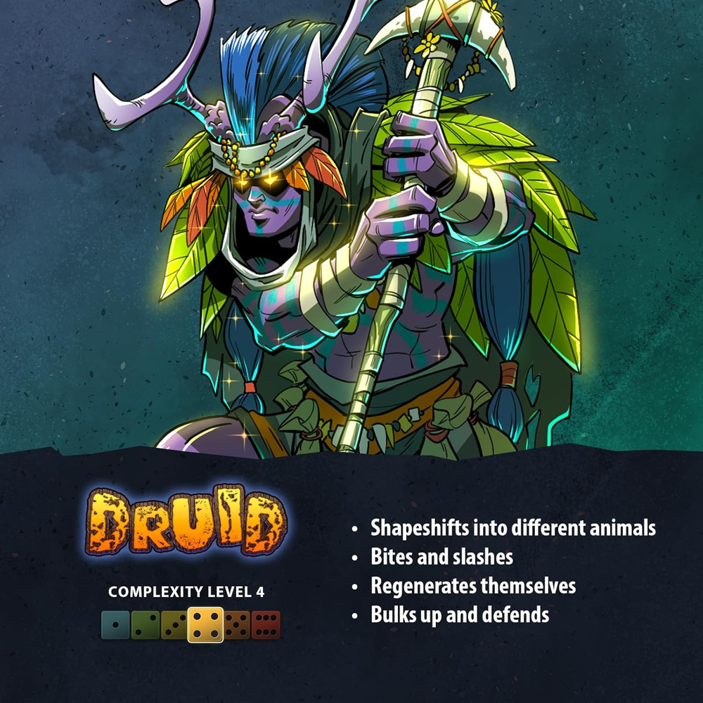 Dice Throne: Hero Pack - Druid (New Arrival)