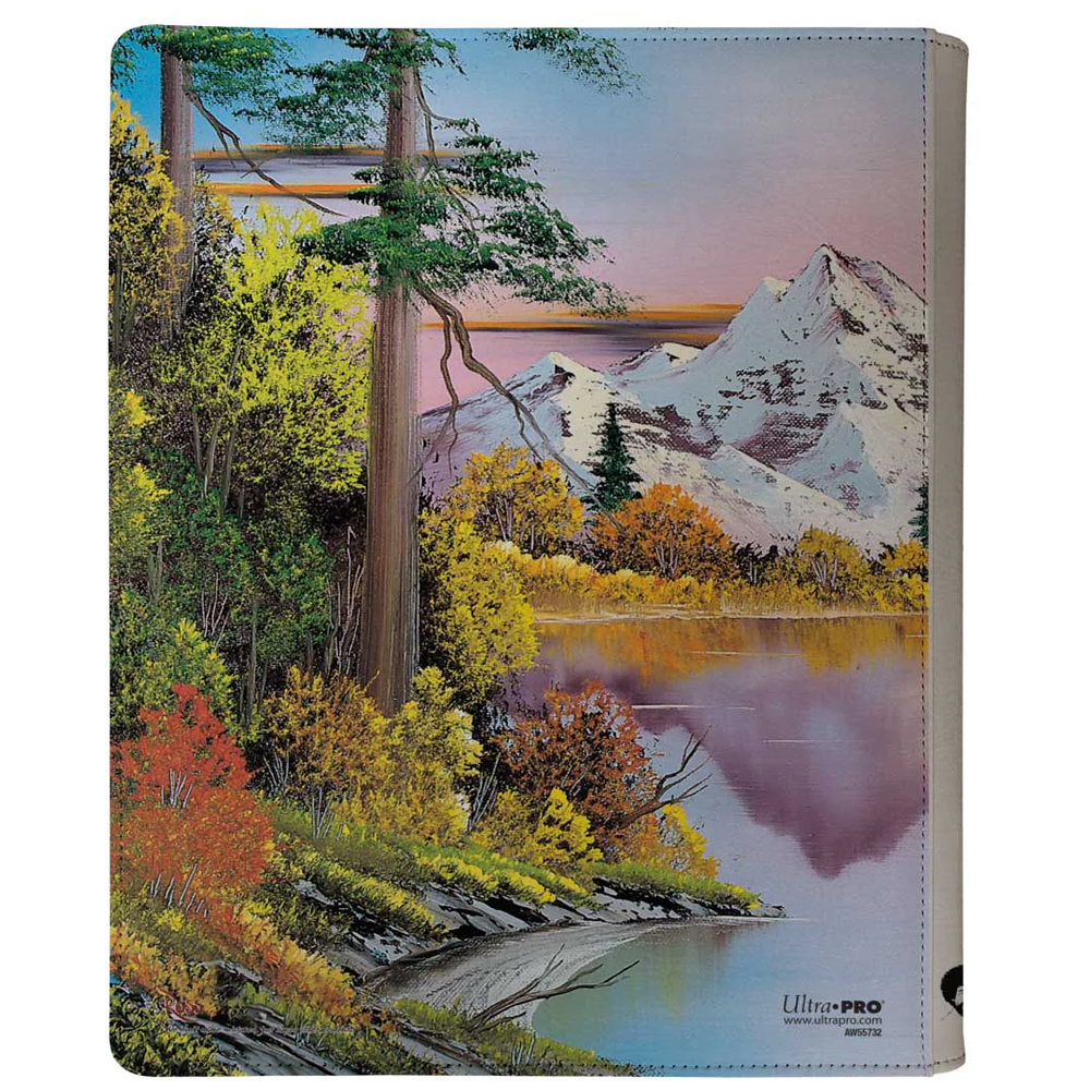 Bob Ross 9-Pocket Zippered PRO-Binder: Mighty Mountain Lake