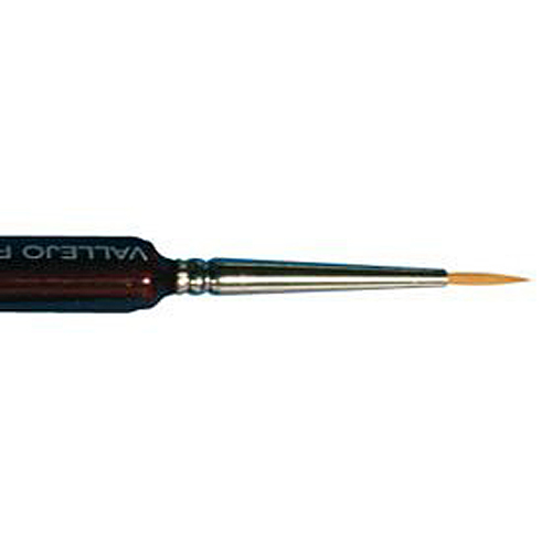 Vallejo Brush: Round Toray (Tri Handle) 2/0