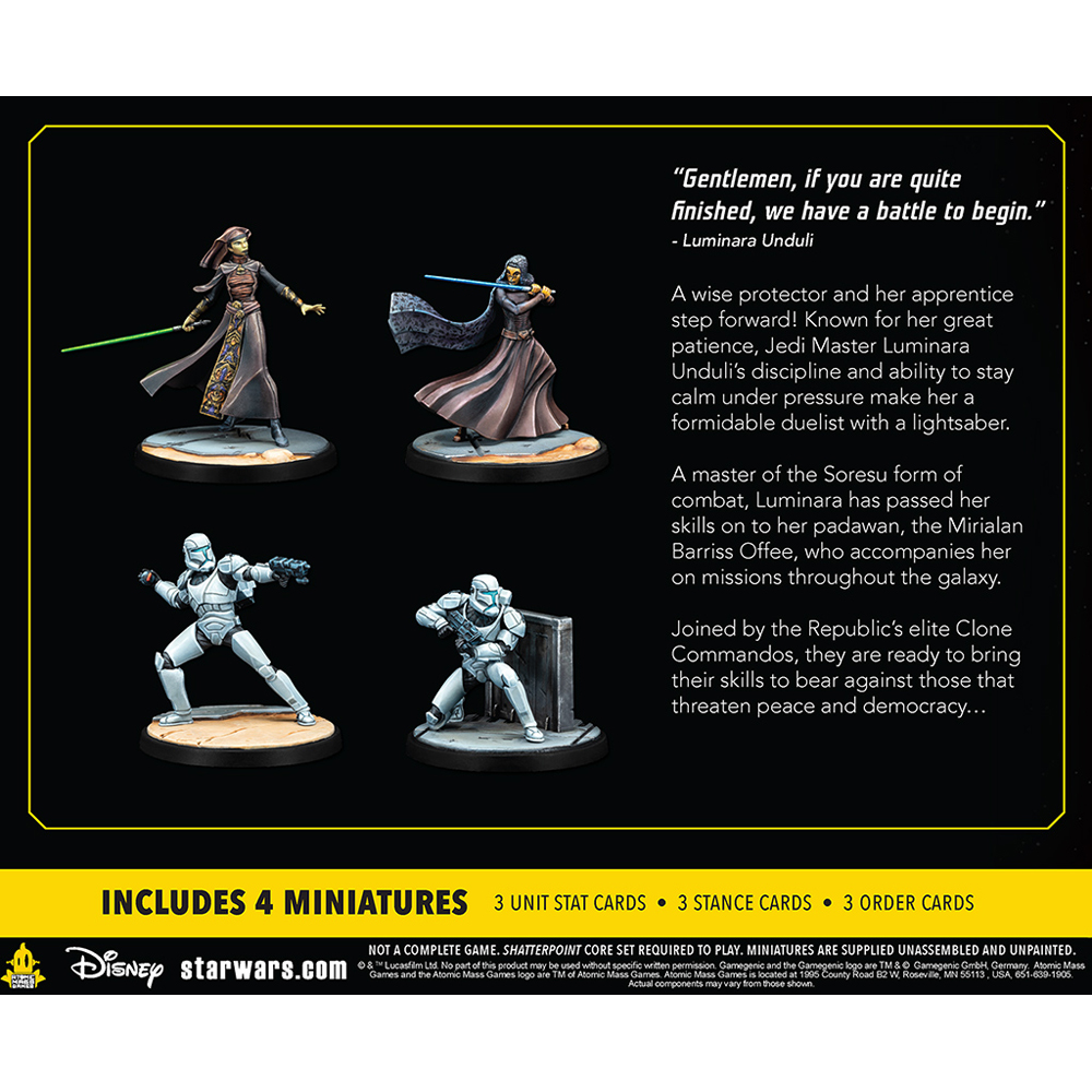 Star Wars Shatterpoint: Plans & Preparation Squad Pack