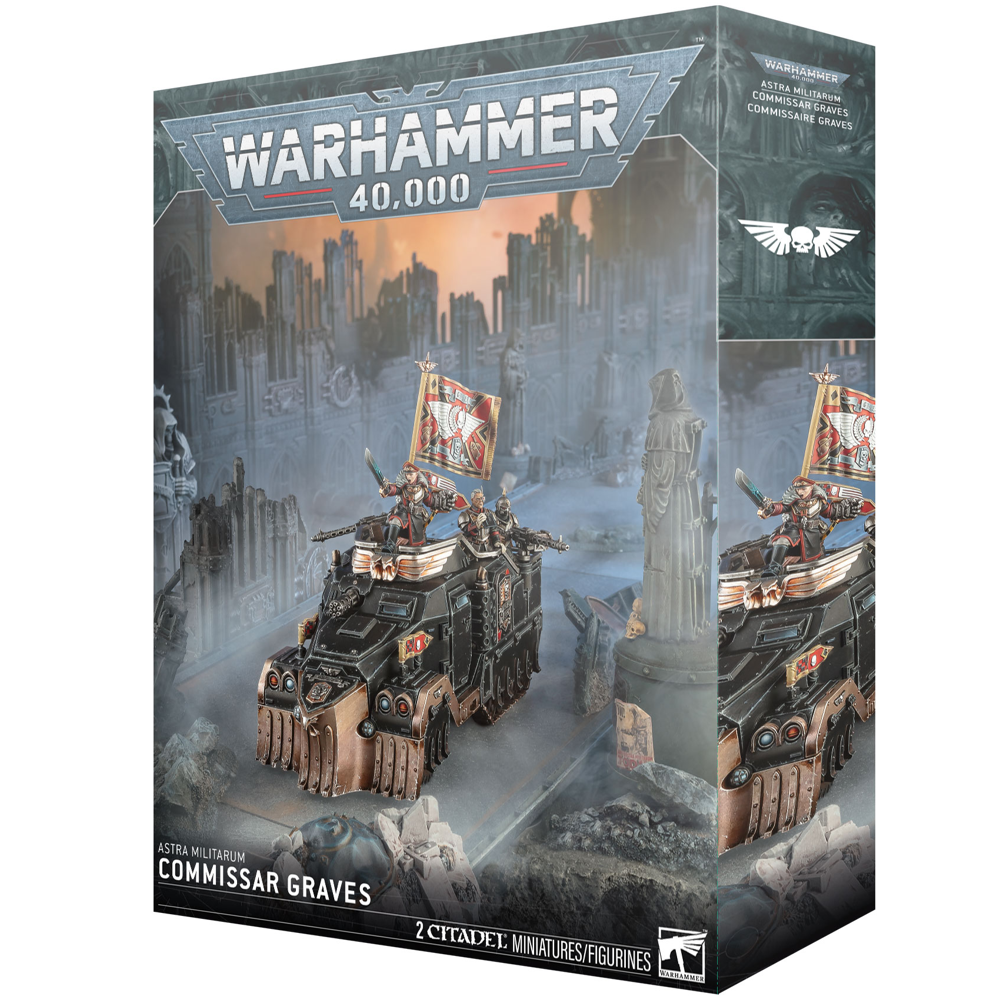 Warhammer 40K: Astra Militarum - Commissar Graves