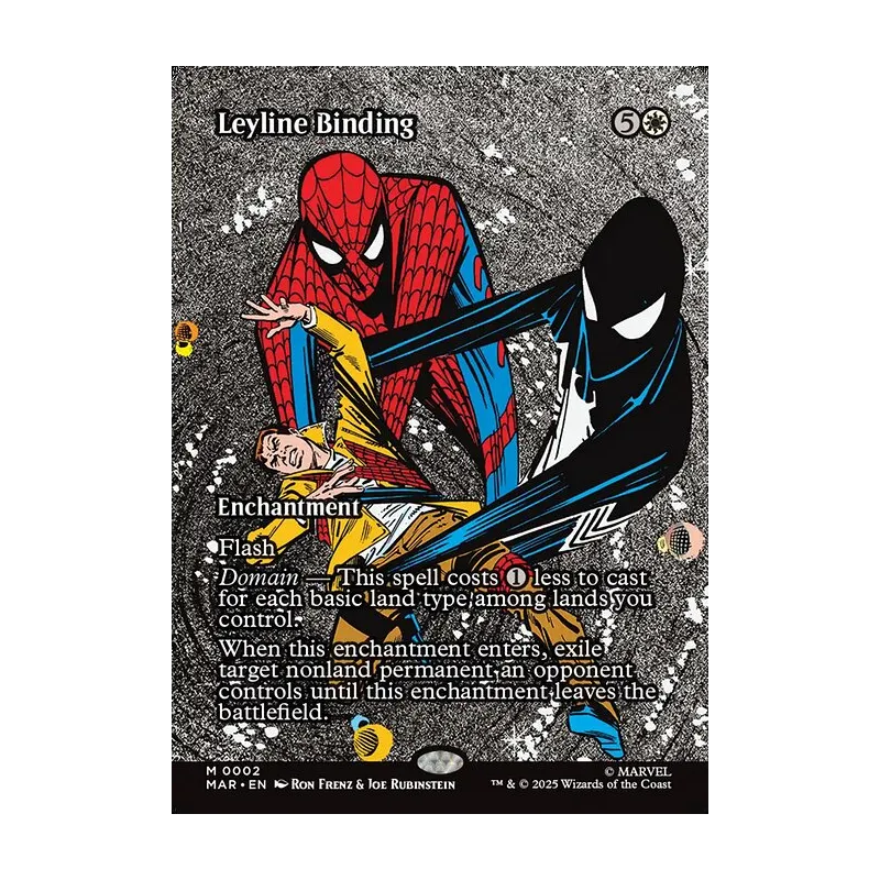 Leyline Binding (Borderless) - Marvel Universe (Near Mint)
