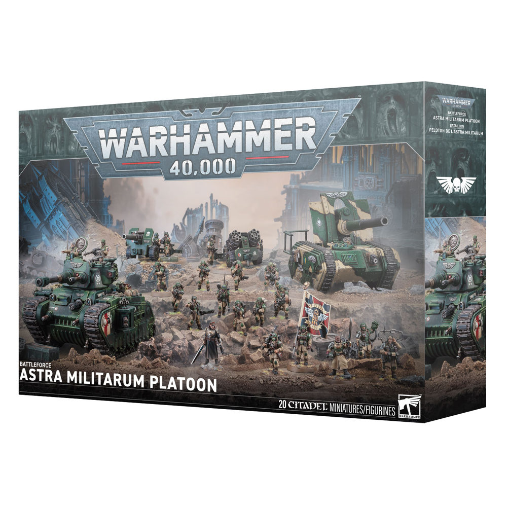 Warhammer 40K: Battleforce - Astra Militarum Platoon (New Arrival)