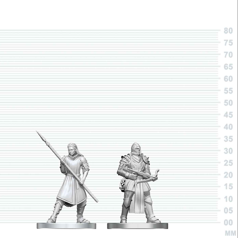 D&D Nolzur's Marvelous Unpainted Minis: Town Guards (Preorder)