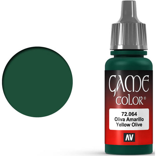Vallejo Game Color: Yellow Olive (17ml)