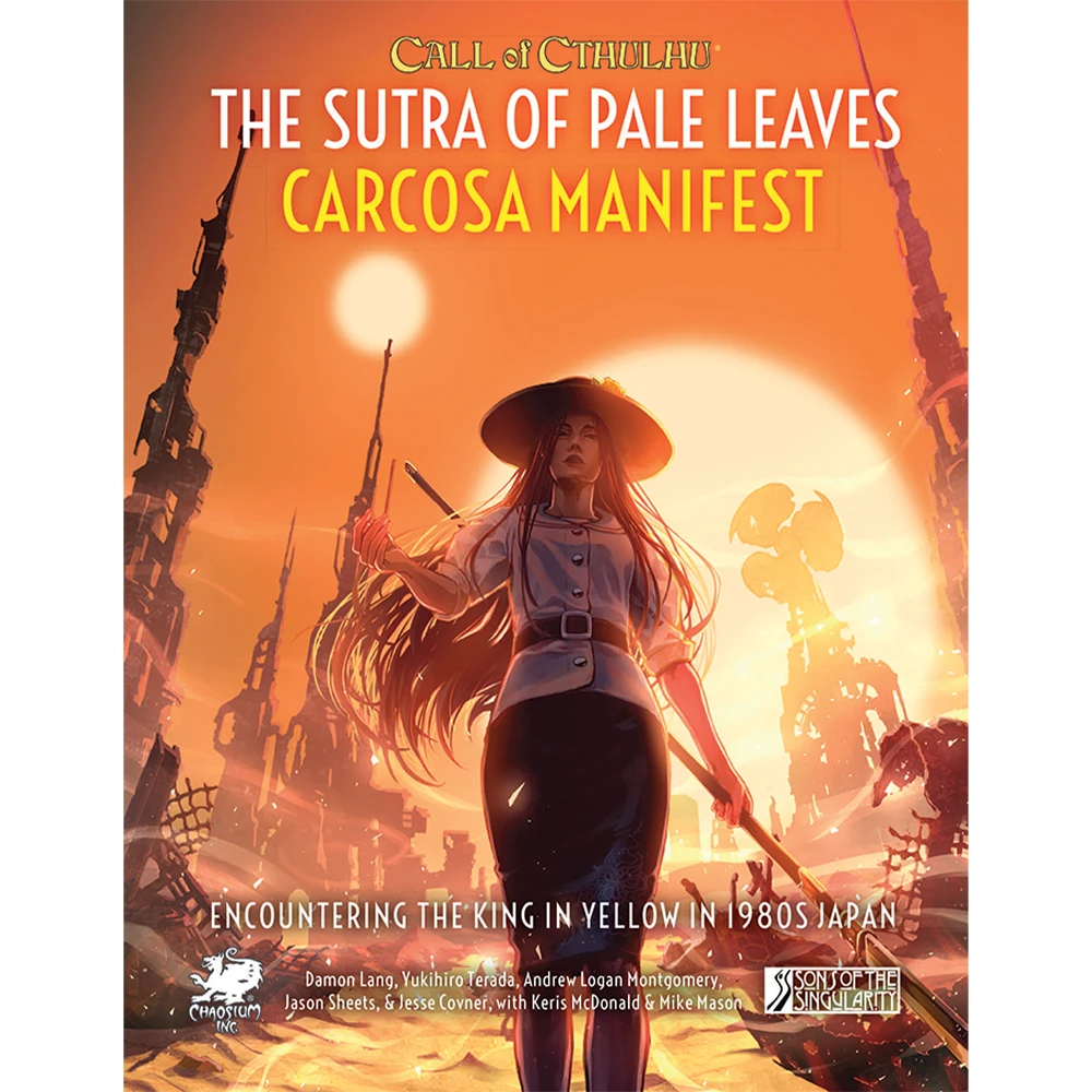 Call of Cthulhu 7E RPG: The Sutra of Pale Leaves Vol 2 - Carcosa Manifest (New Arrival)
