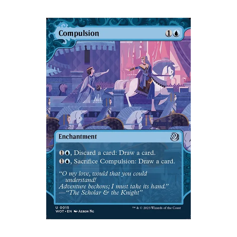 Compulsion - Wilds of Eldraine: Enchanting Tales (Near Mint)