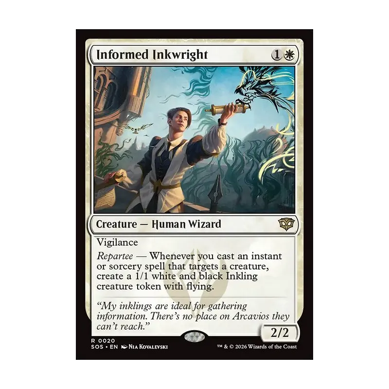 Informed Inkwright - Secrets of Strixhaven (Near Mint)