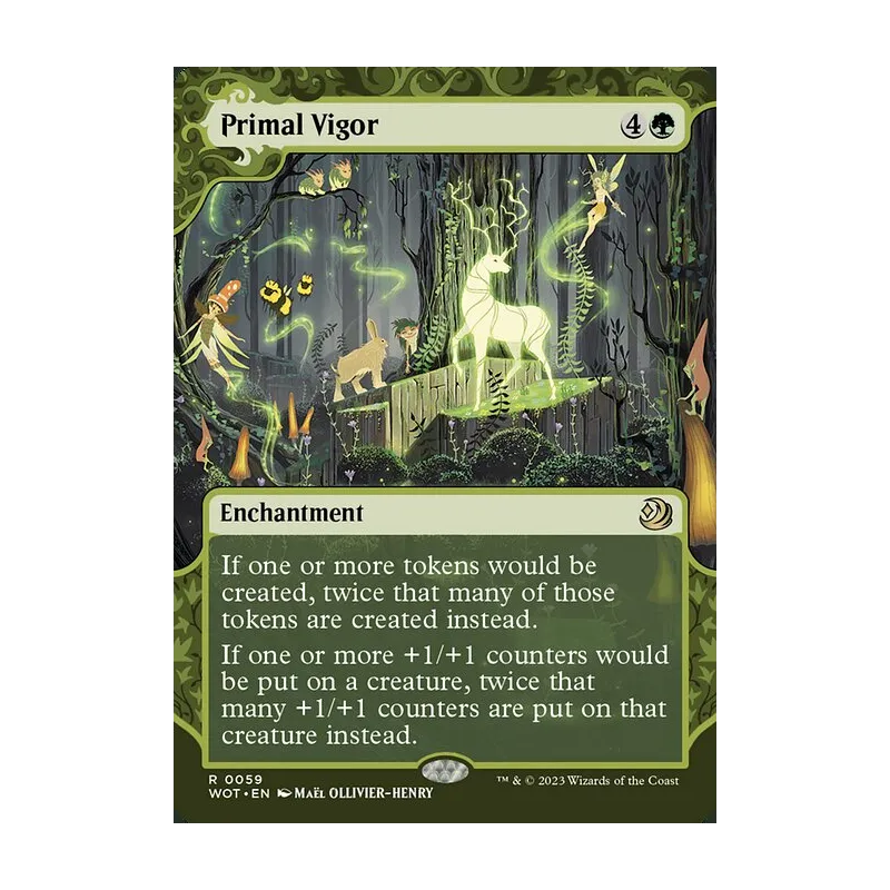 Primal Vigor - Wilds of Eldraine: Enchanting Tales (Near Mint)