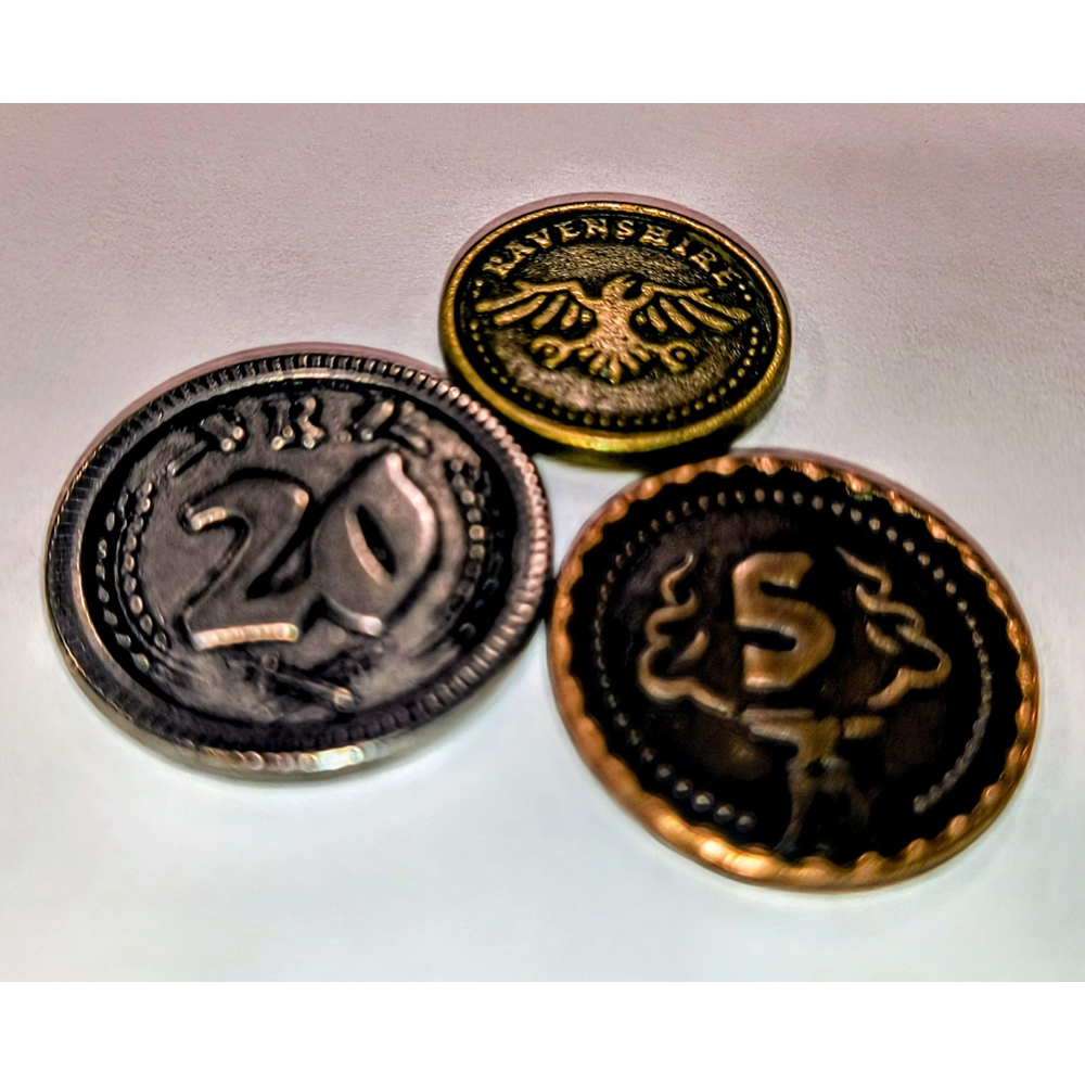 Forges of Ravenshire: Metal Coins (New Arrival)