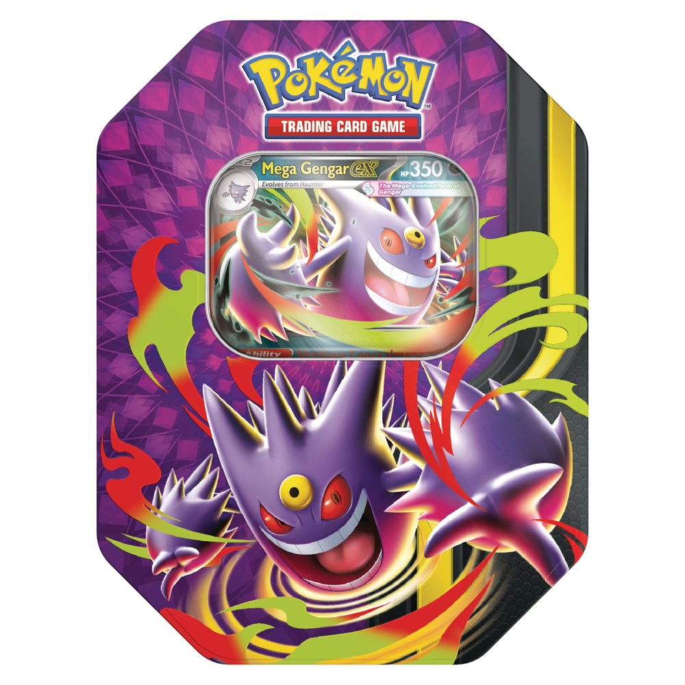 Pokemon TCG: Mega Moonlit Tin - Gengar ex