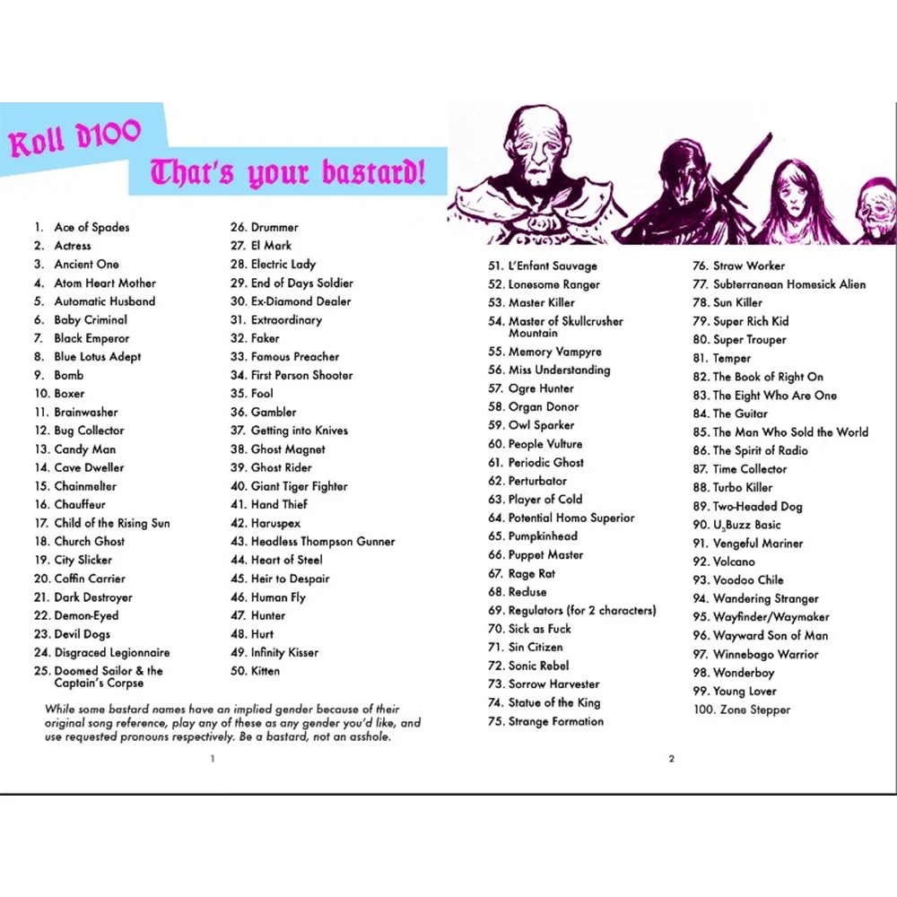 100 Bastards (Preorder)