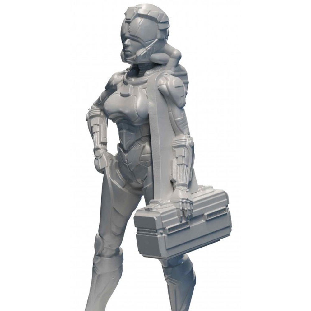 Starfinder Masterclass Miniatures: Human Ace Pilot