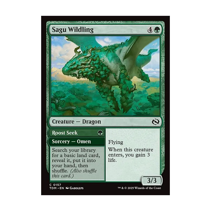 Sagu Wildling // Roost Seek - Tarkir: Dragonstorm (Near Mint)
