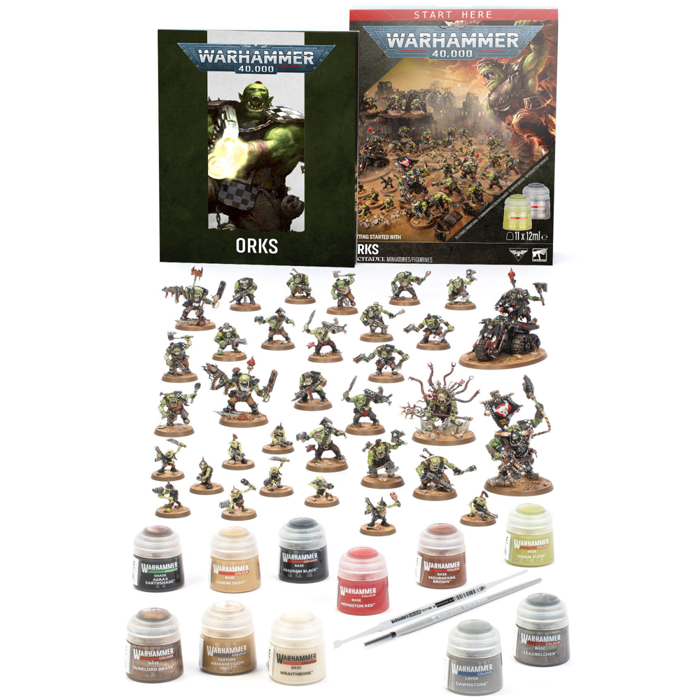 Warhammer 40K: Getting Started with Orks (New Arrival)