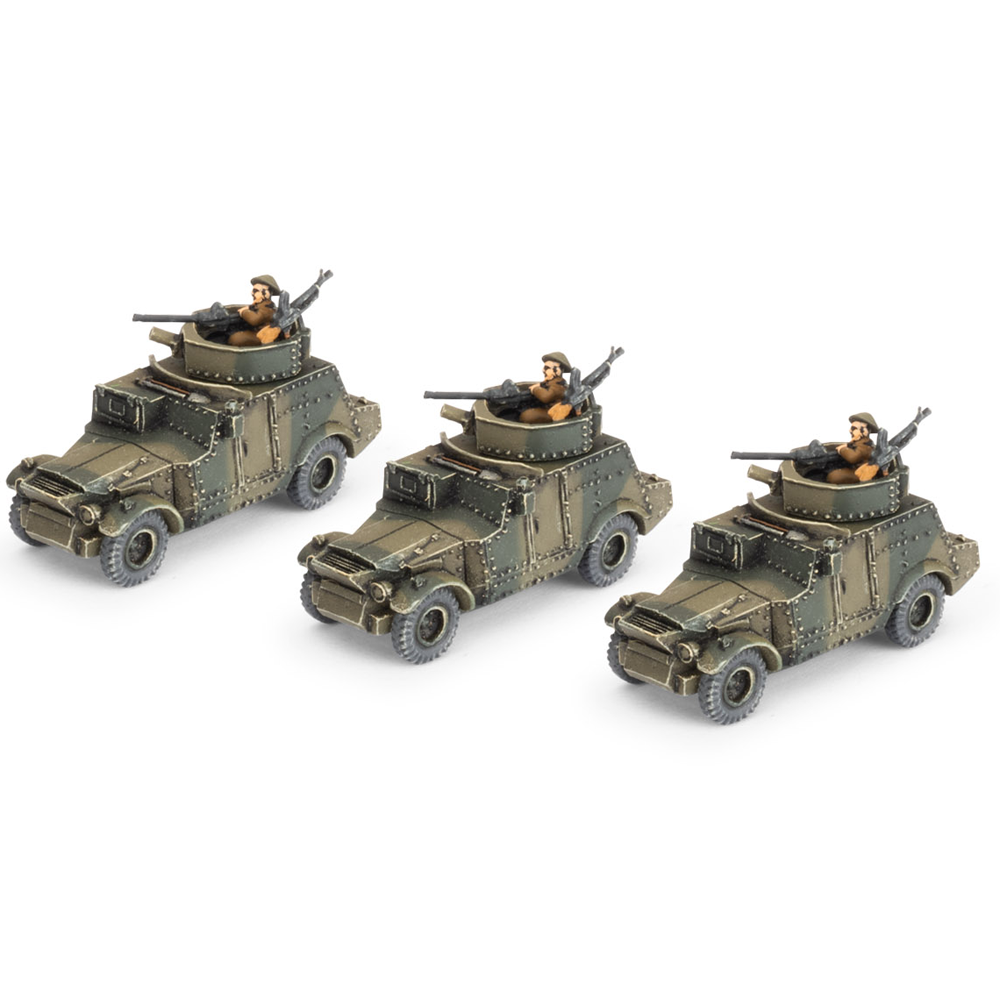 Flames of War WW2: British - Morris CS9 Armoured Car Troop
