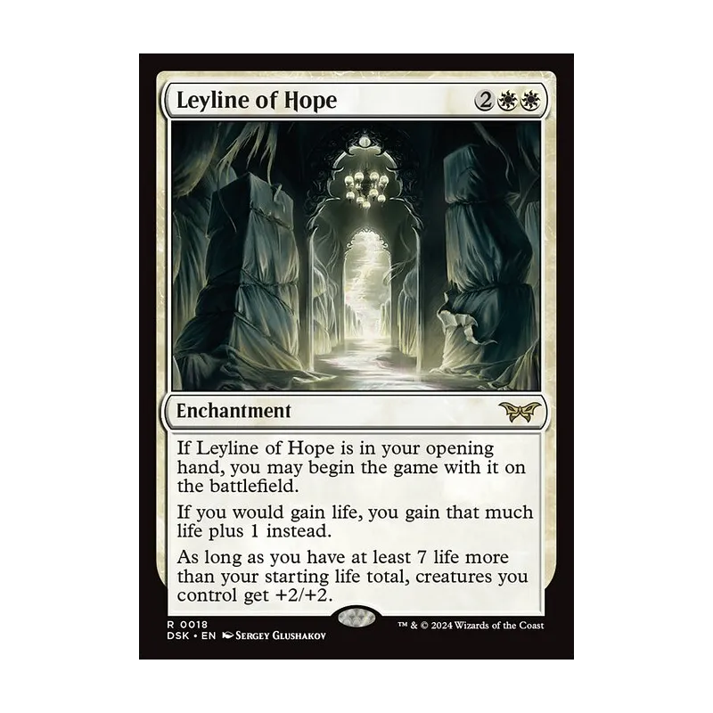 Leyline of Hope - Duskmourn: House of Horror (Near Mint)